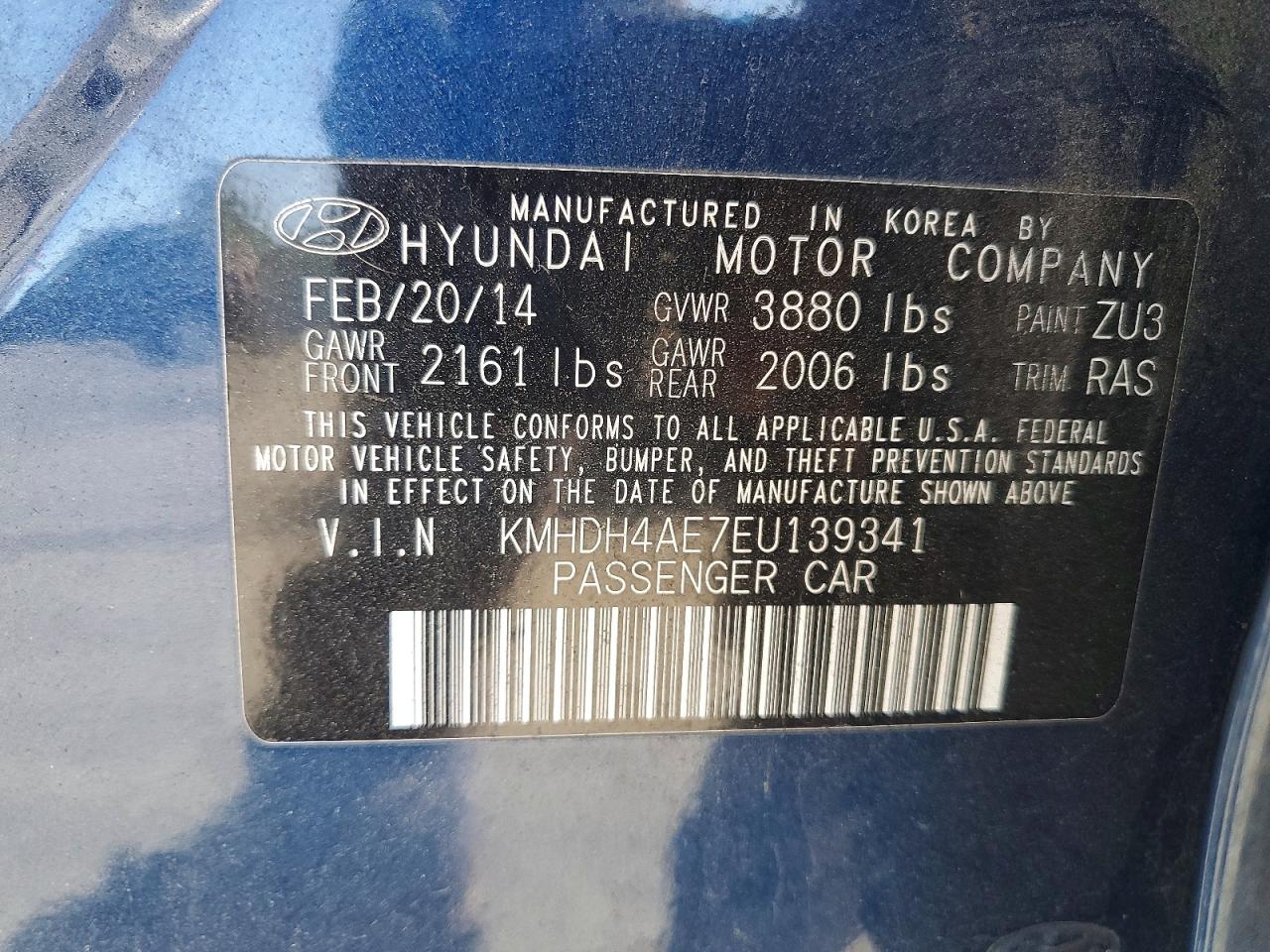 Hyundai ELANTRA Se