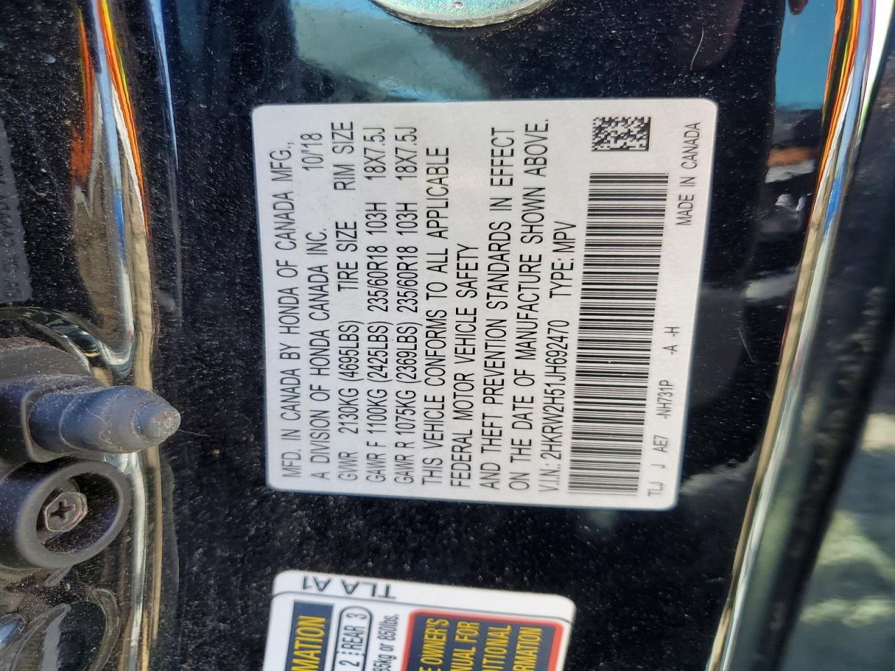 Honda Crv Ex