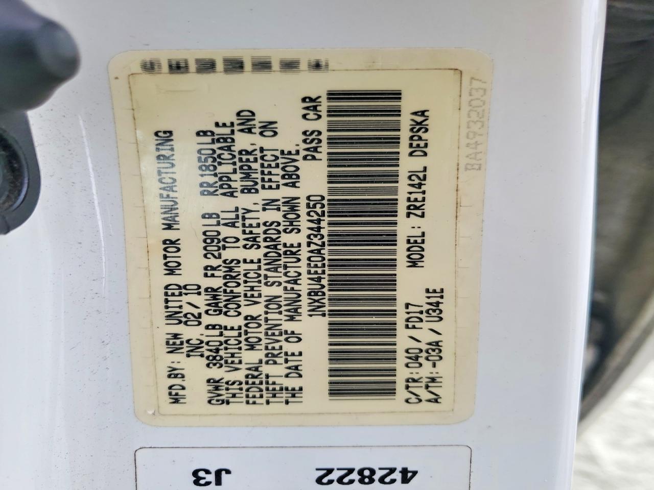 Toyota Corolla S