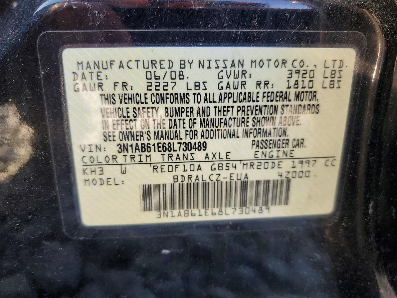 Nissan Sentra 2.0