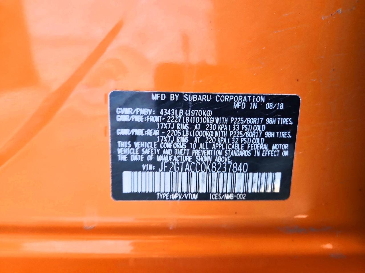 Subaru Crosstrek Premium