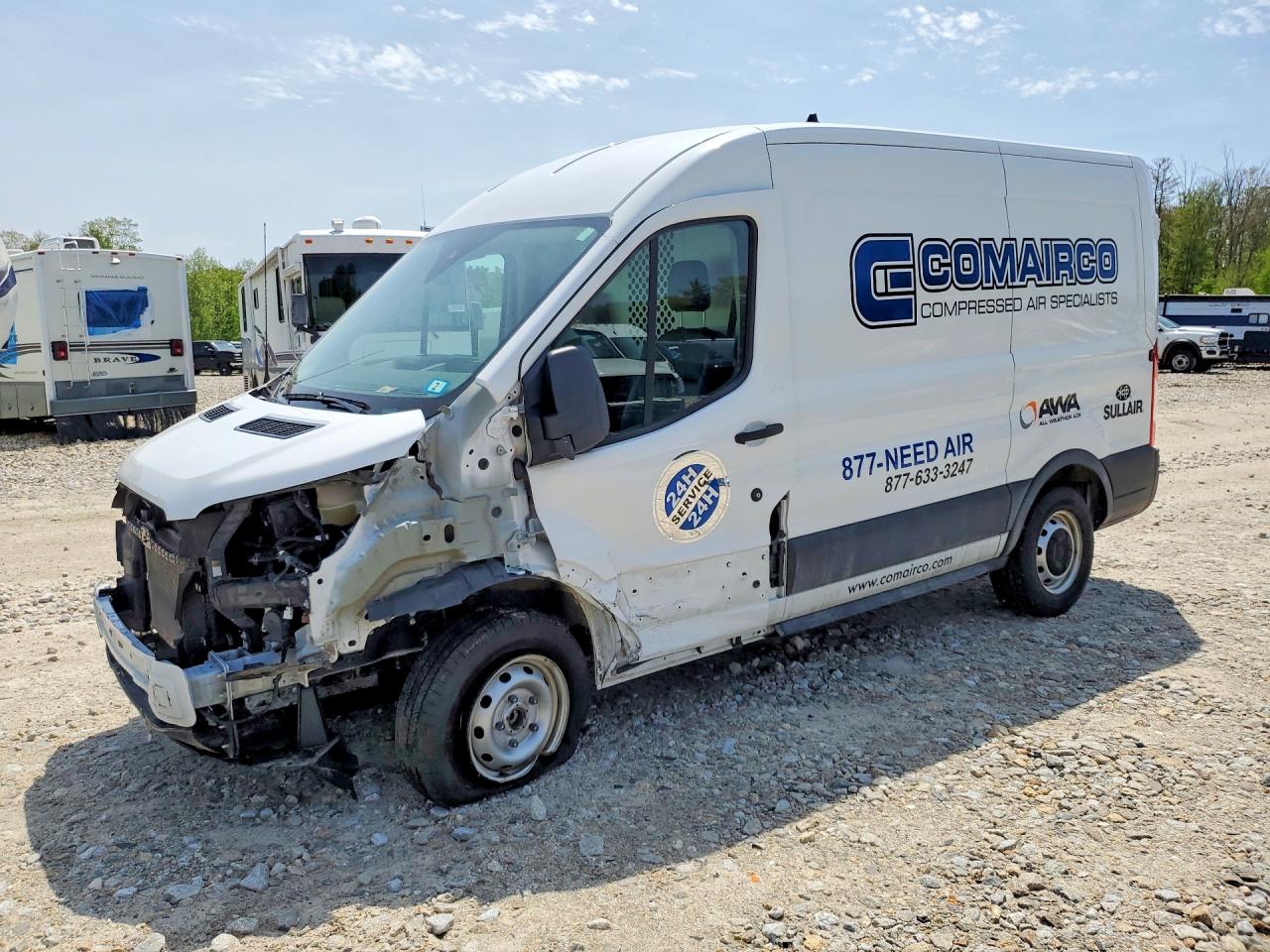 Salvage Ford Transit Image