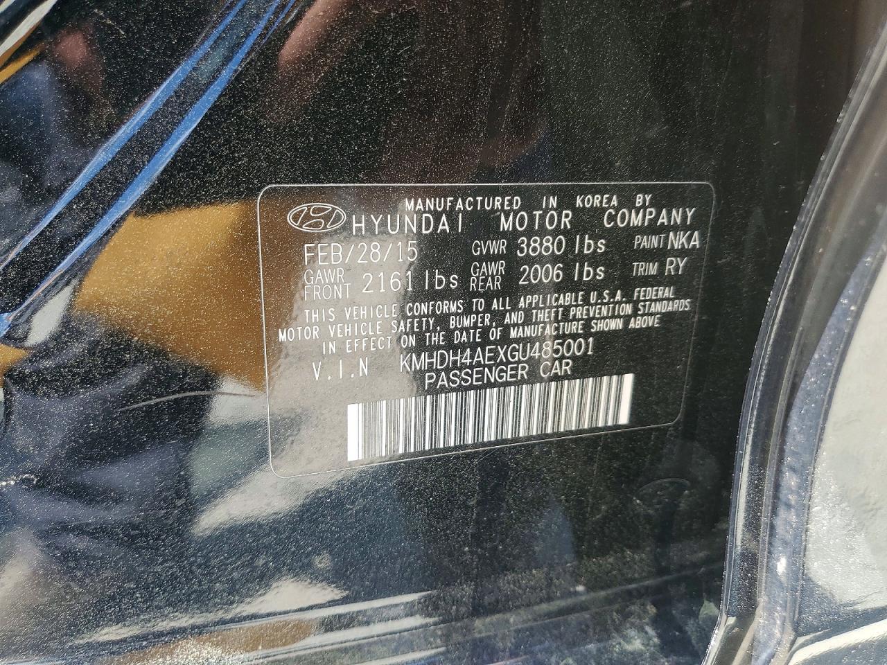 Hyundai ELANTRA Value Edition