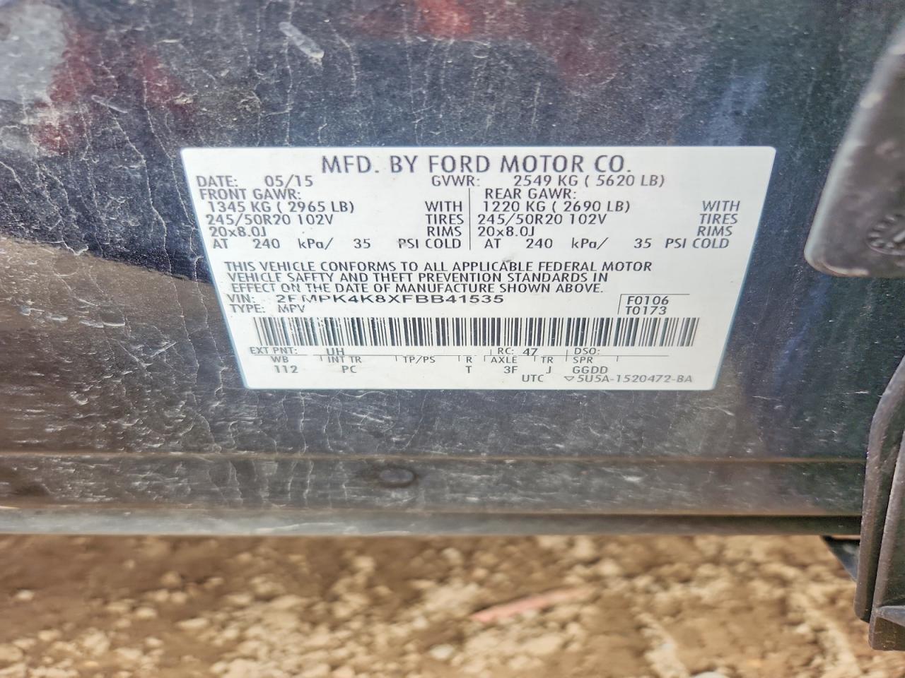 Ford Edge Titanium