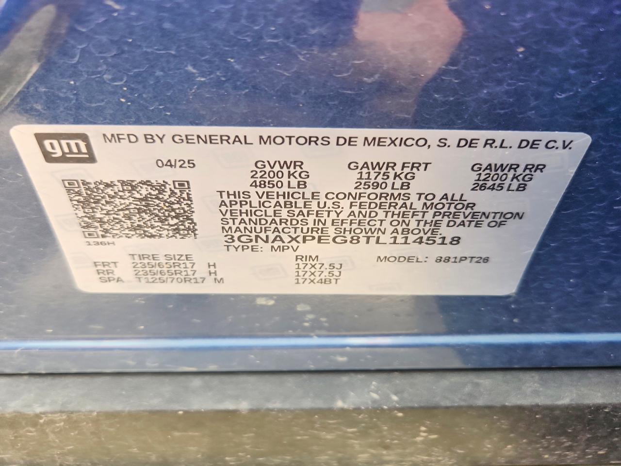 Chevrolet Equinox Lt