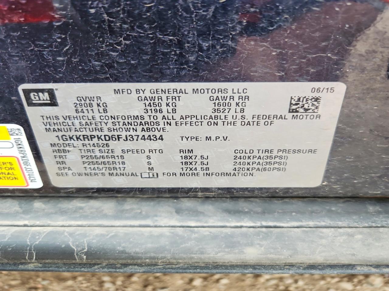 GMC Acadia Sle