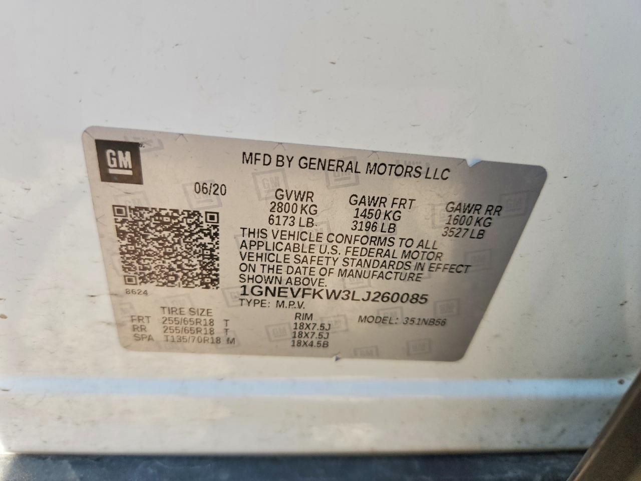 Chevrolet Traverse Ls