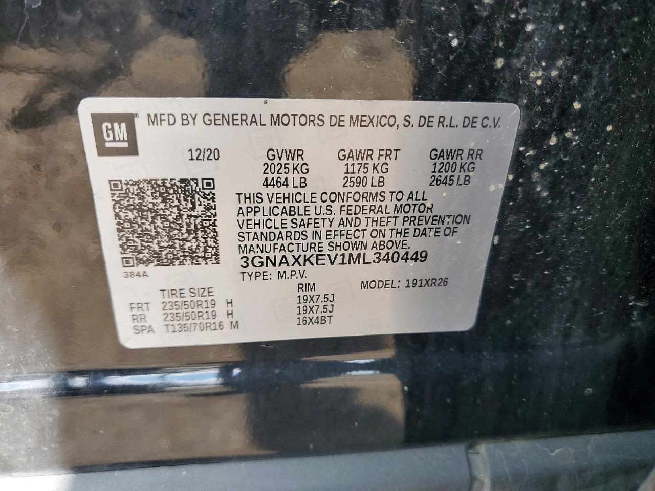 Chevrolet Equinox Lt
