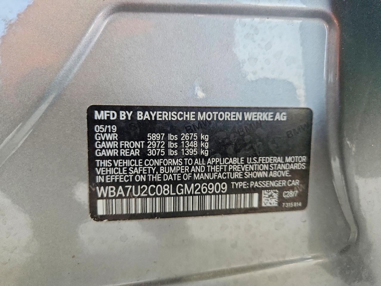 BMW 7 Series Xi