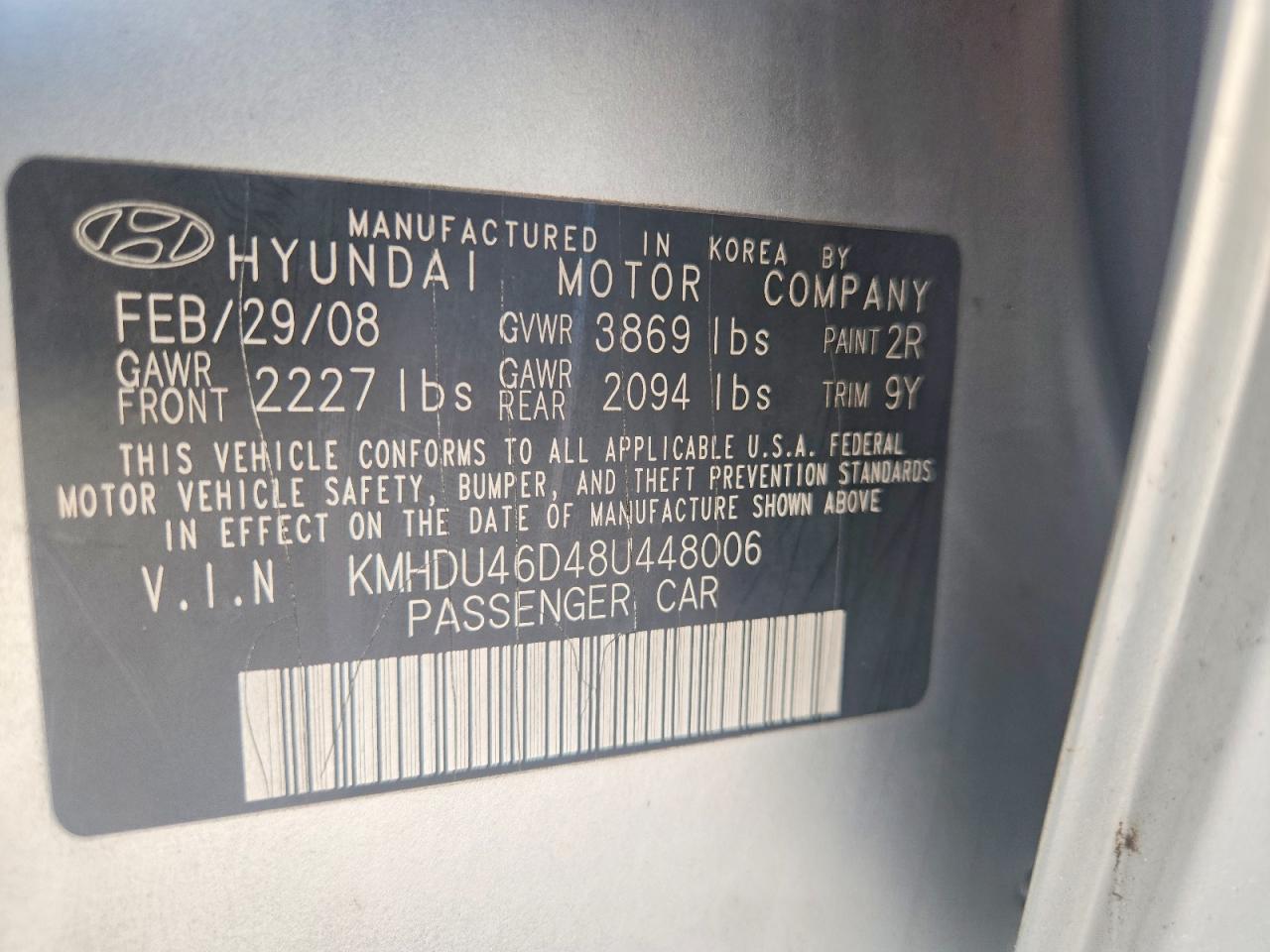 Hyundai ELANTRA Gls