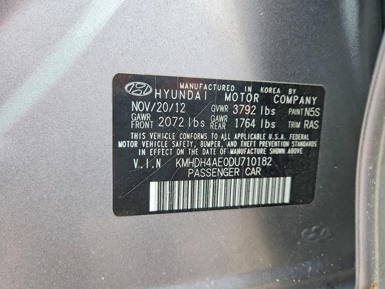 Hyundai ELANTRA Gls
