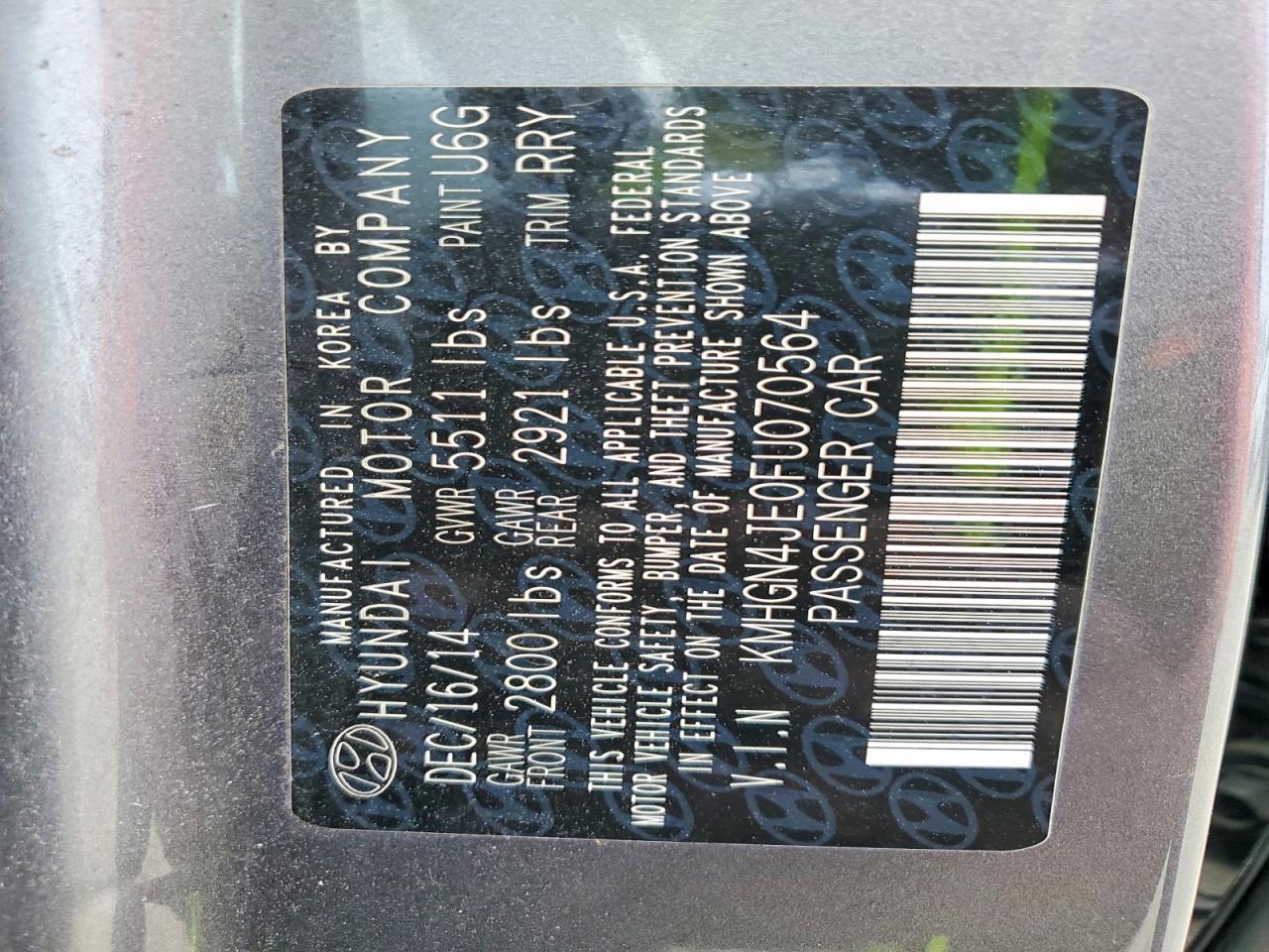 Hyundai Genesis 3.8l