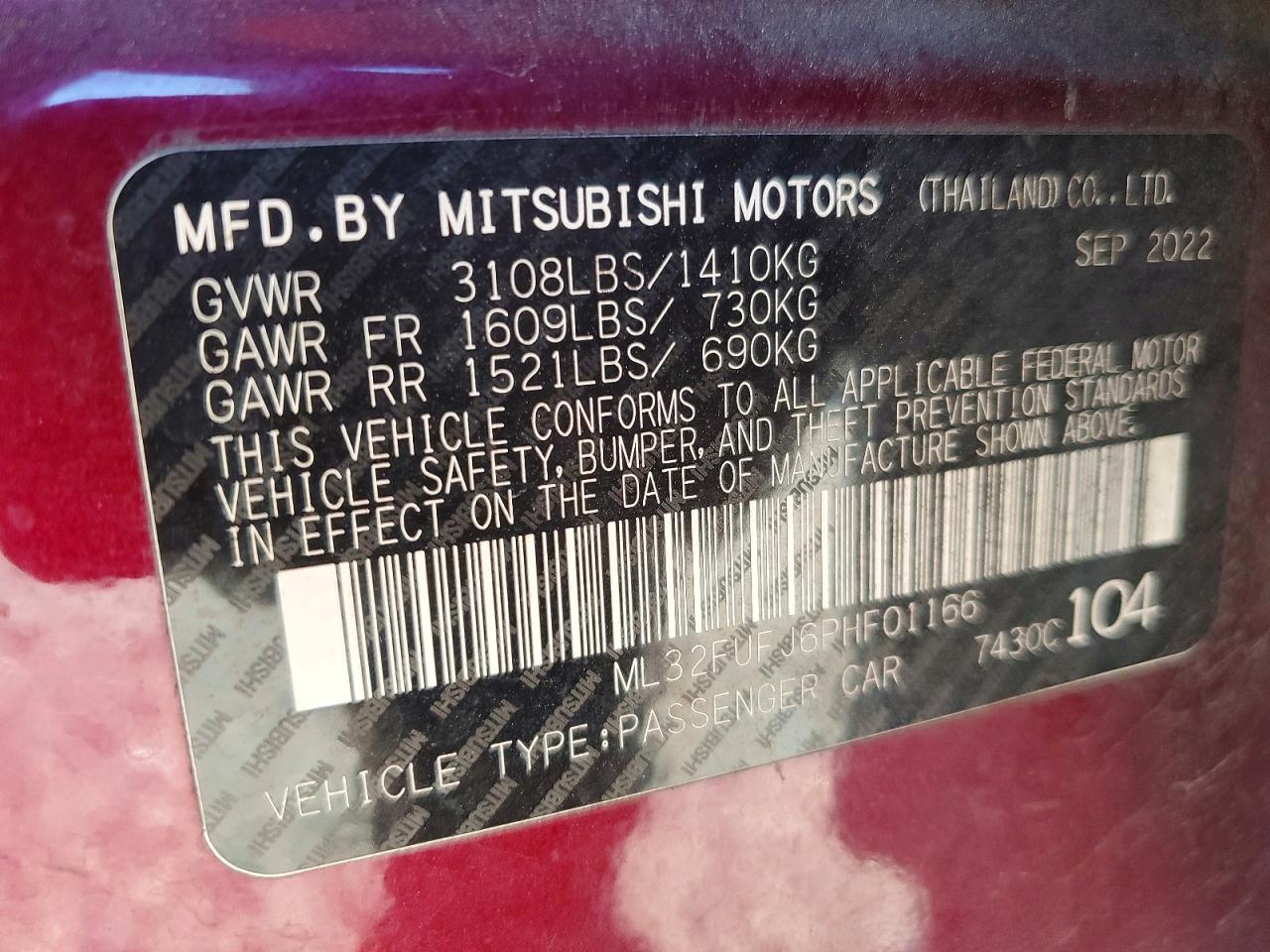 Mitsubishi Mirage G4 Es