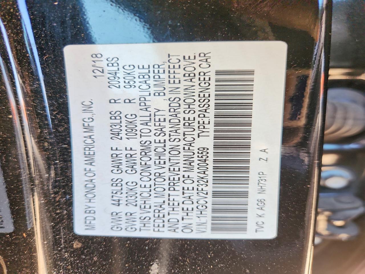Honda Accord Sport