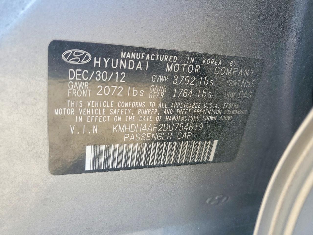 Hyundai ELANTRA Gls