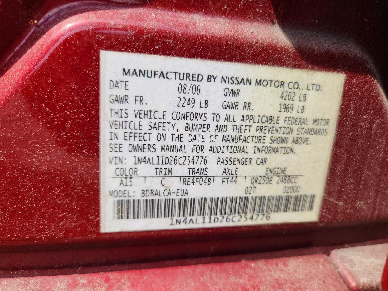Nissan Altima 2.5