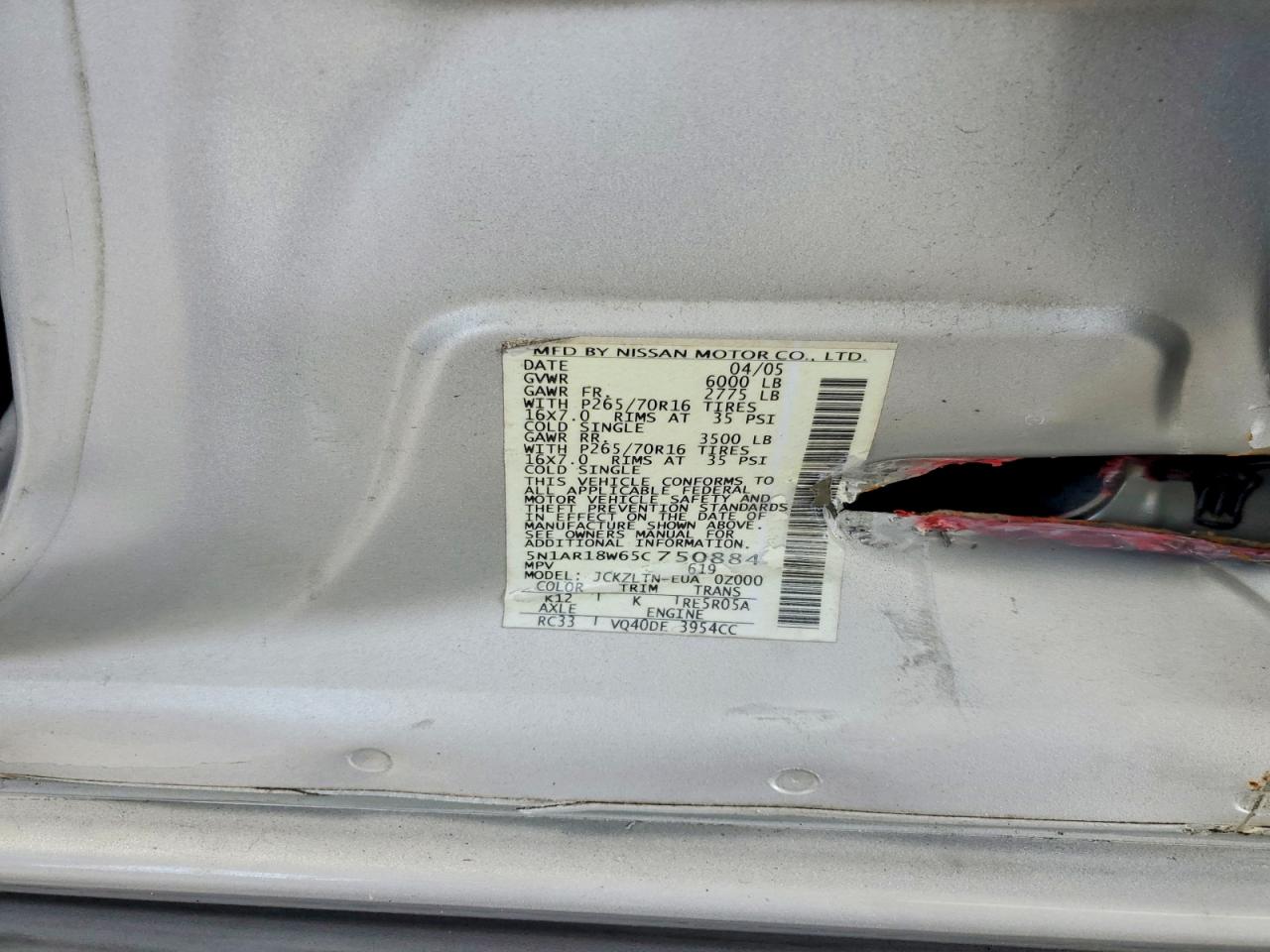 Nissan Pathfinder Xe