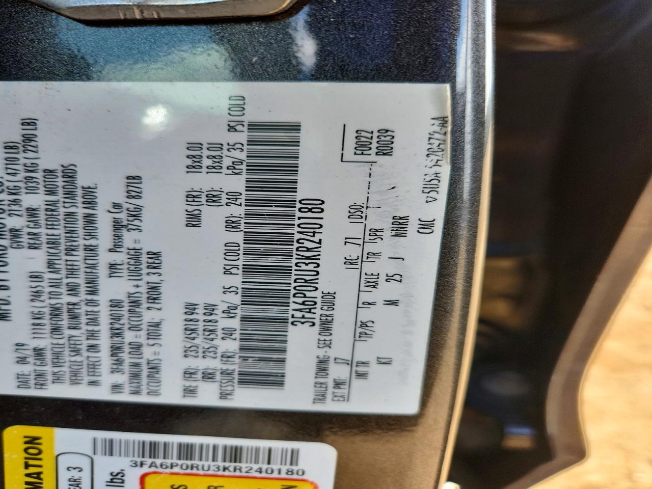 Ford Fusion Titanium