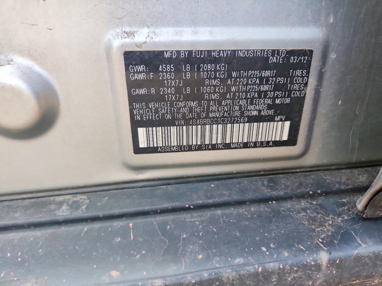 Subaru Outback 2.5i Premium