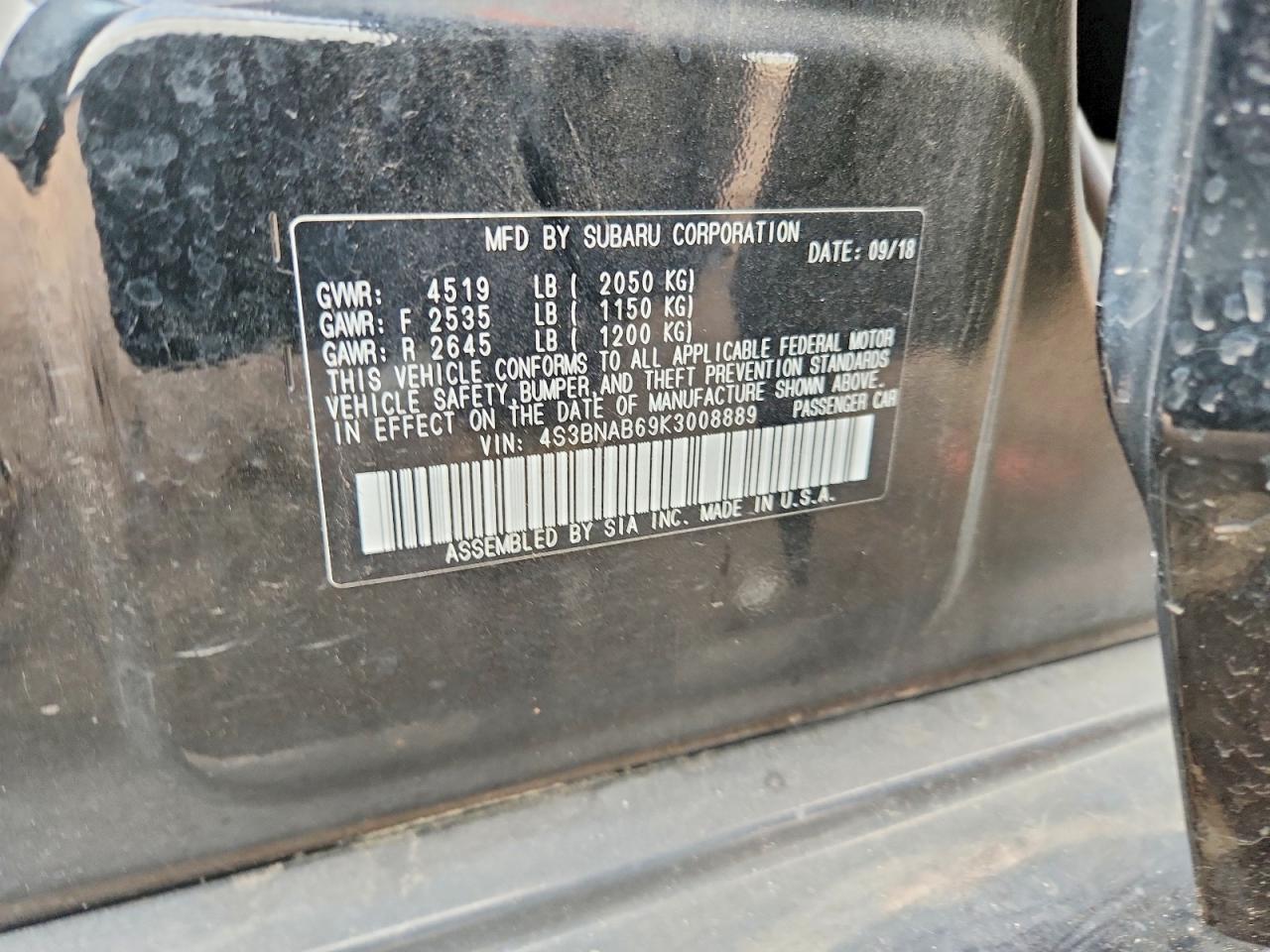 Subaru Legacy 2.5i