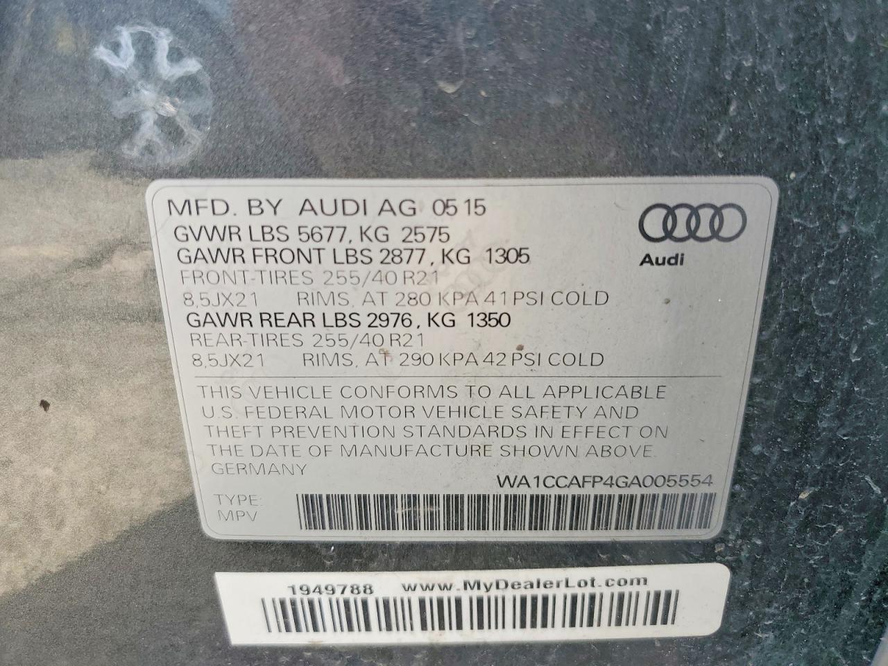 Audi Sq Premium Plus