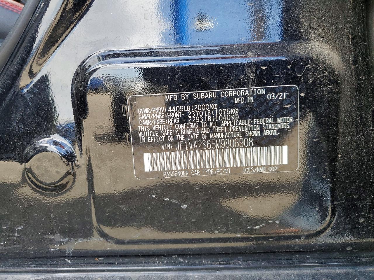 Subaru WRX Sti