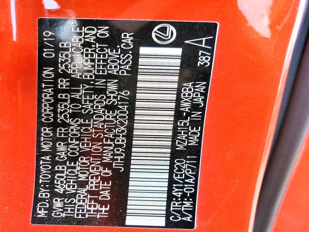 Lexus Ux 250h