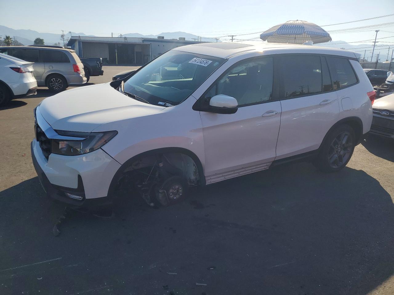 Salvage Honda Passport Image