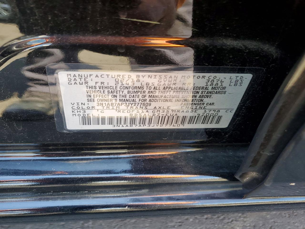 Nissan Sentra Sv