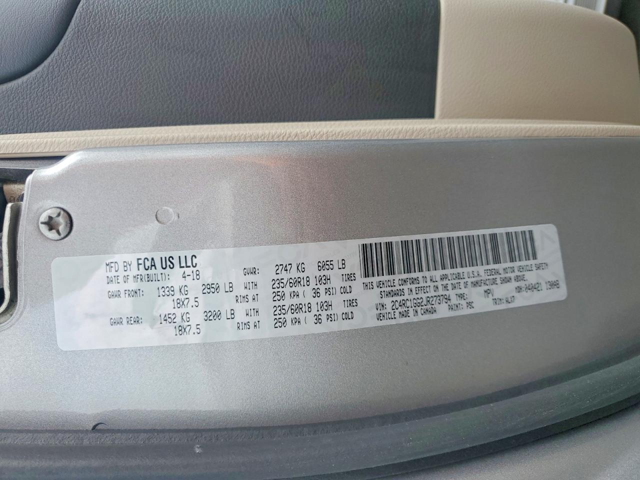 Chrysler Pacifica Limited