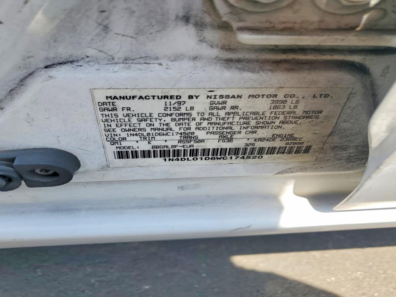 Nissan Altima Xe