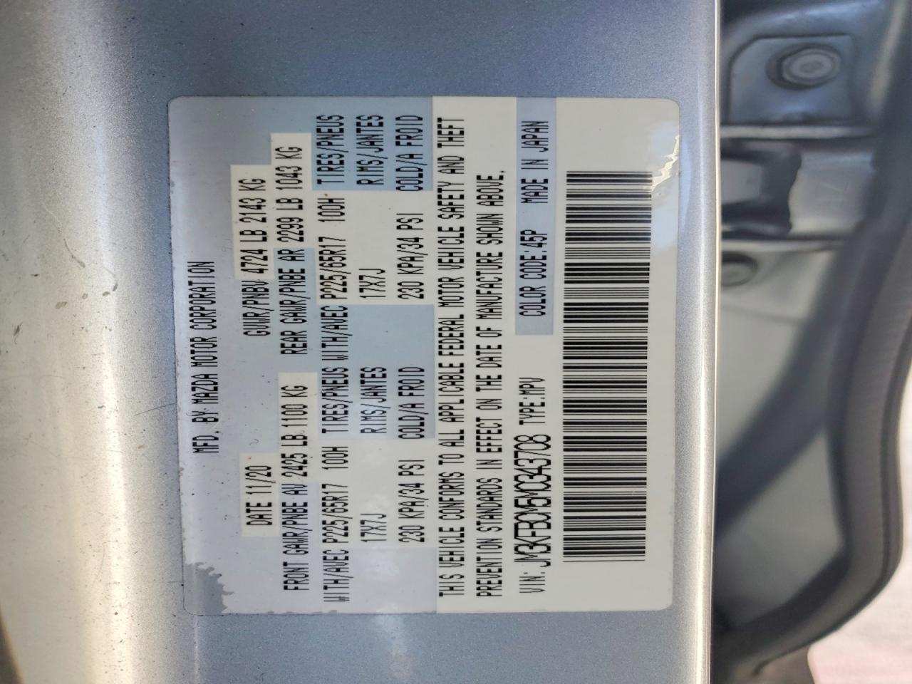 Mazda Cx Touring