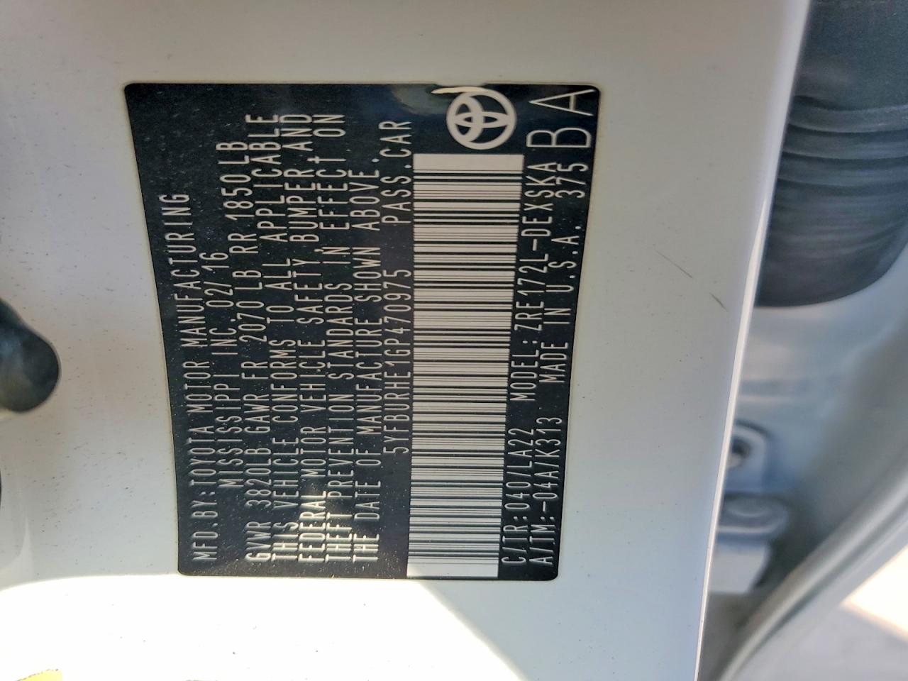 Toyota Corolla S Premium