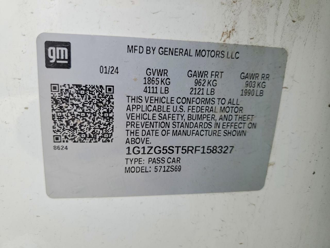 Chevrolet Malibu Rs