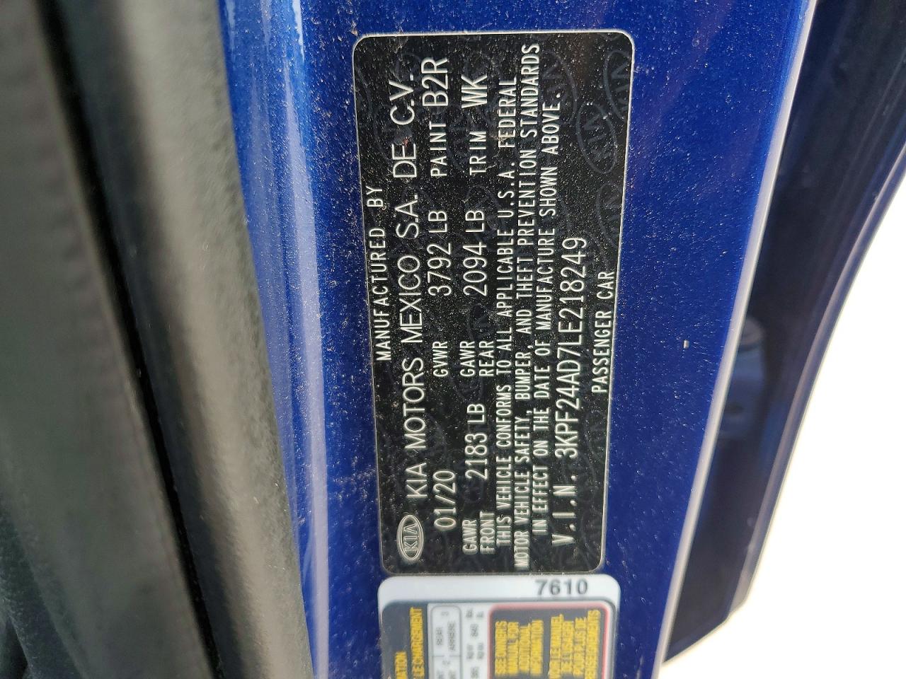 Kia Forte Lxs