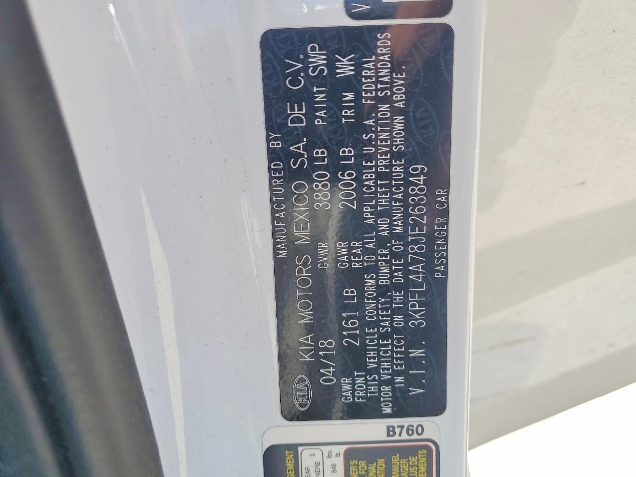 Kia Forte Lx