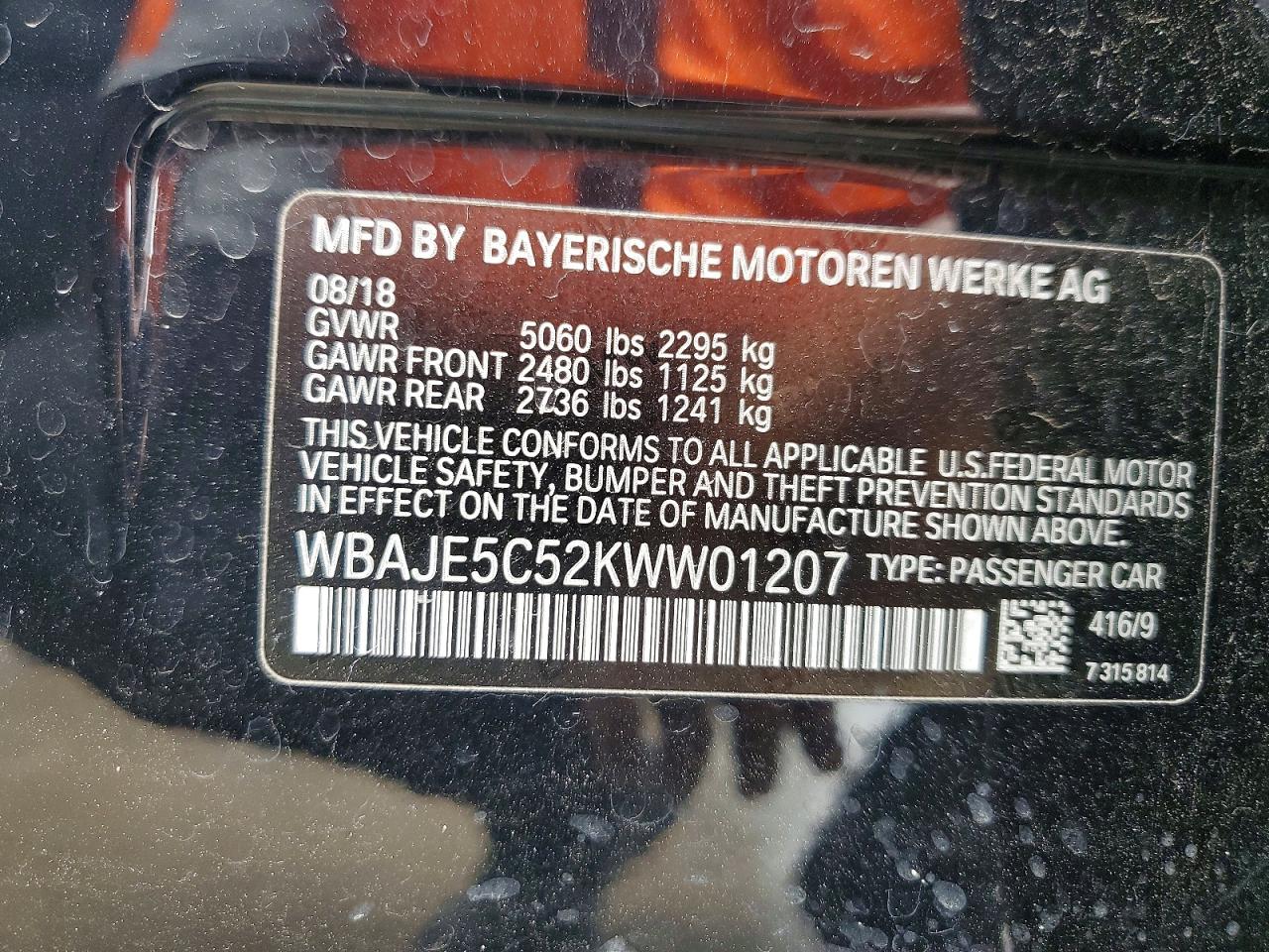 BMW 5 Series I