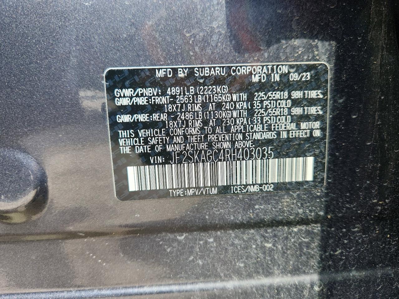 Subaru Forester Sport