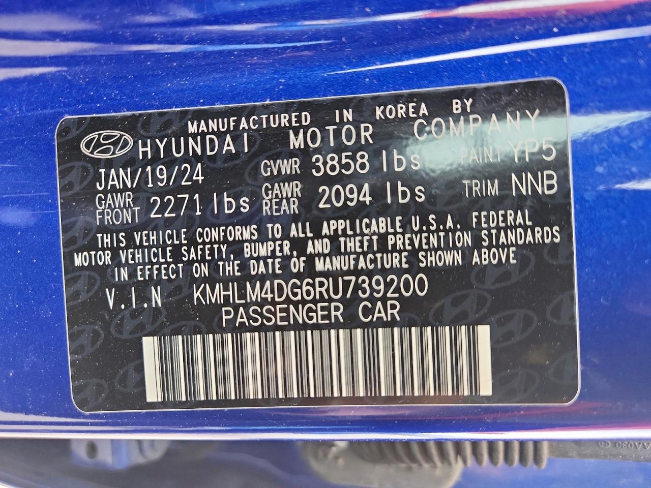 Hyundai ELANTRA Sel