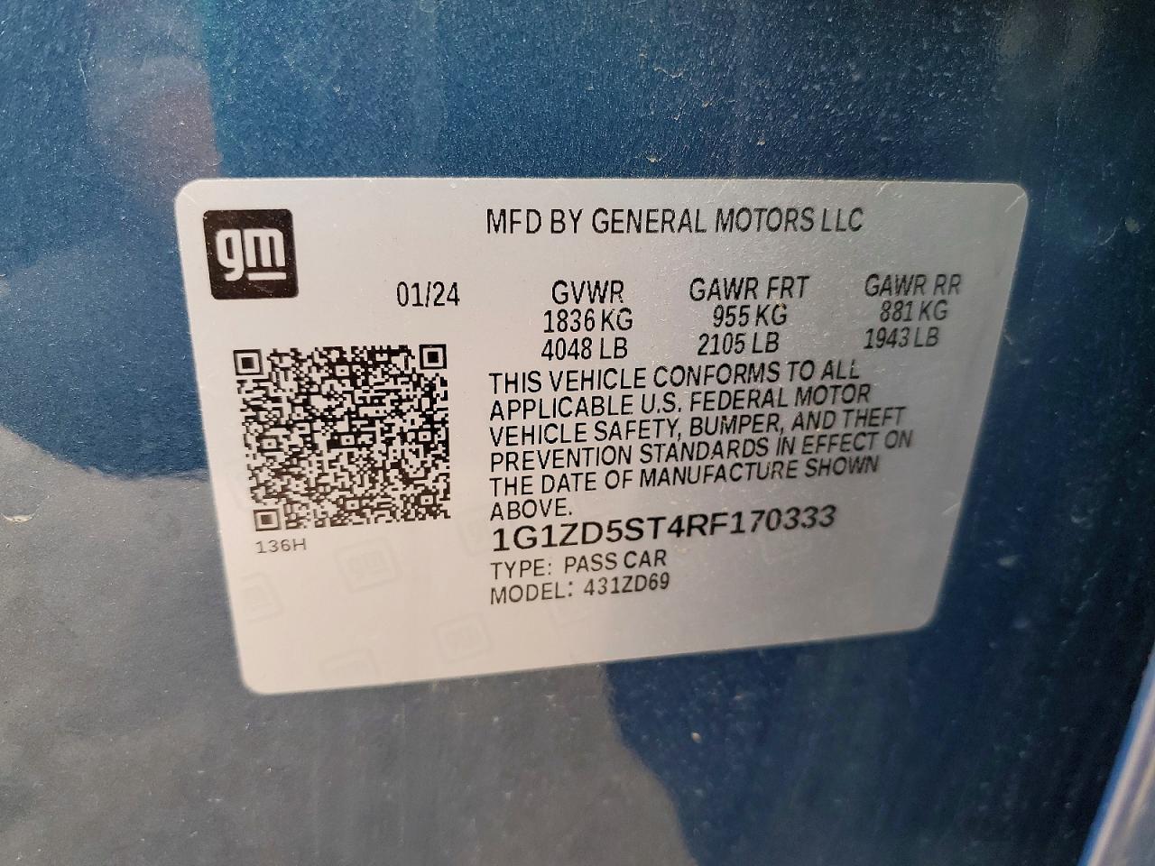 Chevrolet Malibu Lt