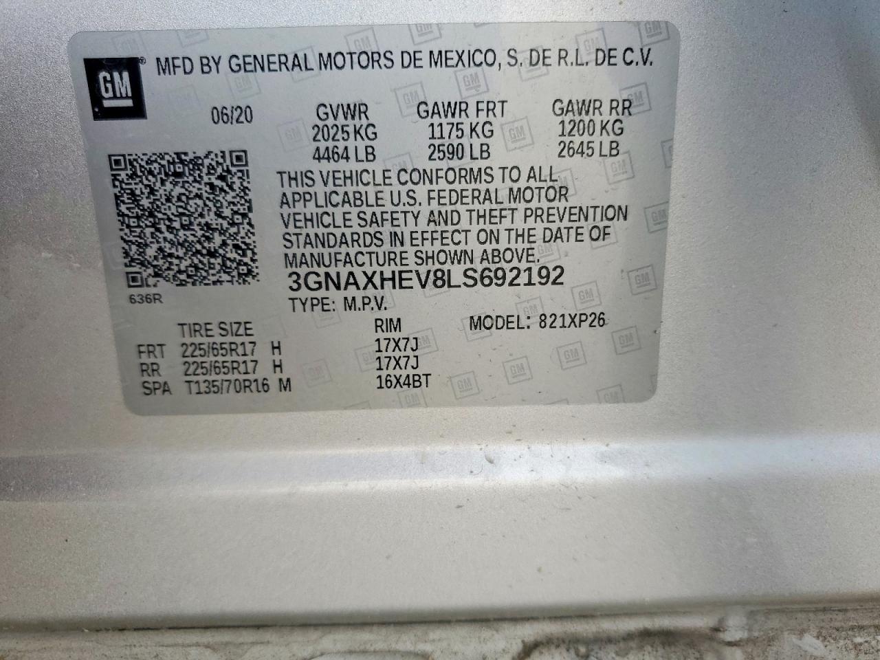 Chevrolet Equinox Ls