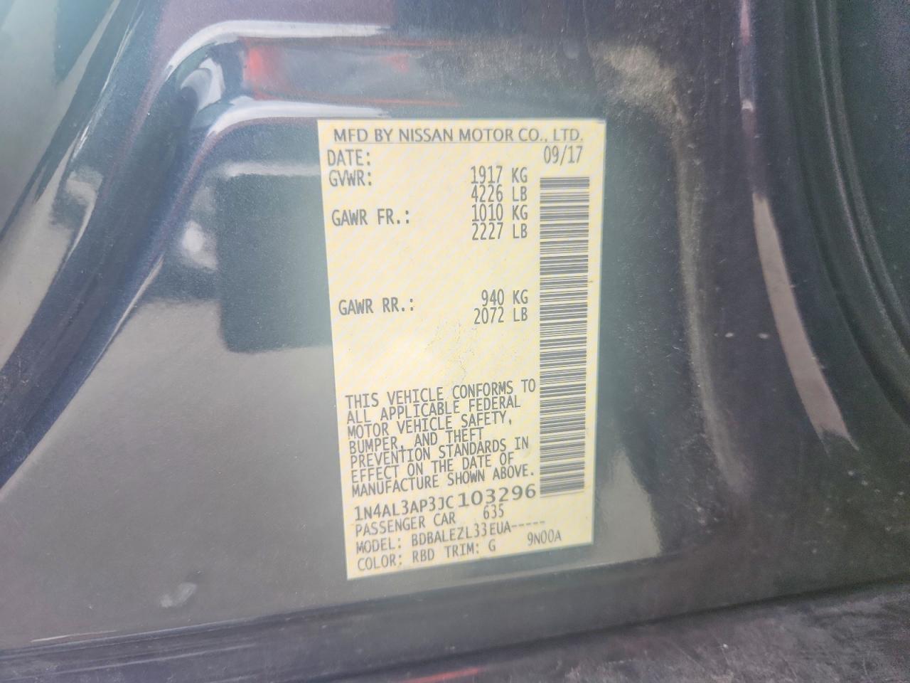 Nissan Altima 2.5 S