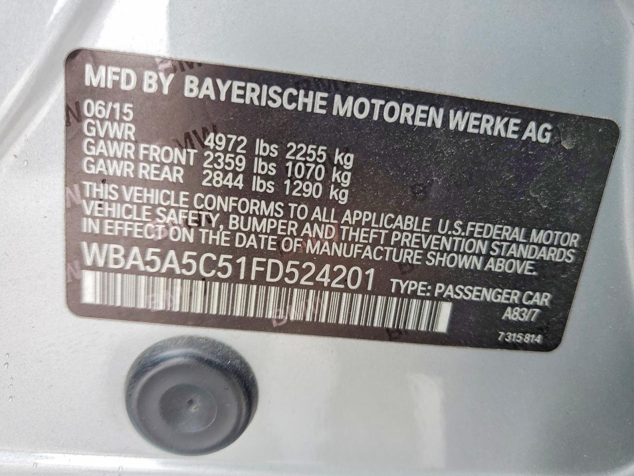 BMW 5 Series I