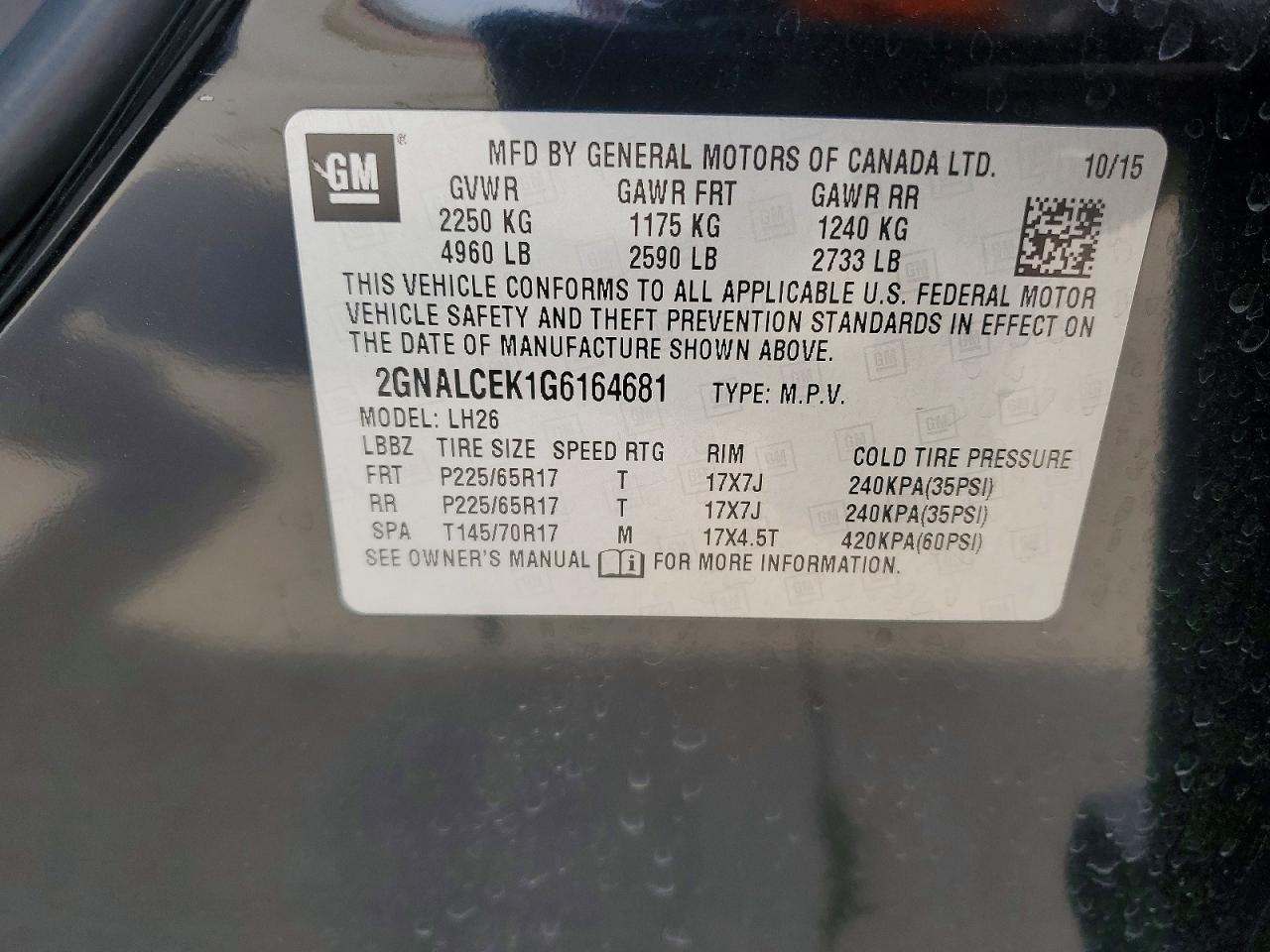 Chevrolet Equinox Lt