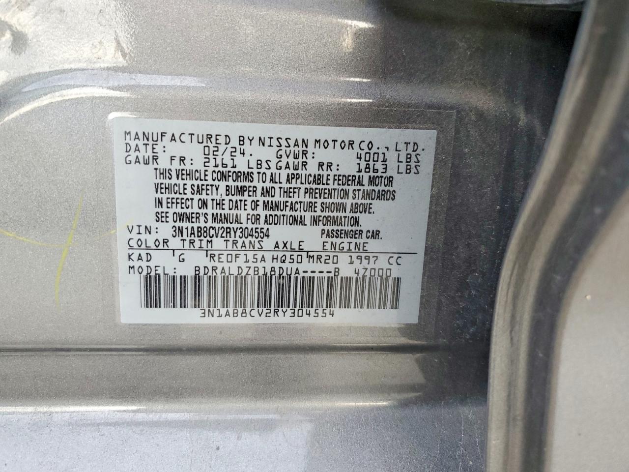 Nissan Sentra Sv