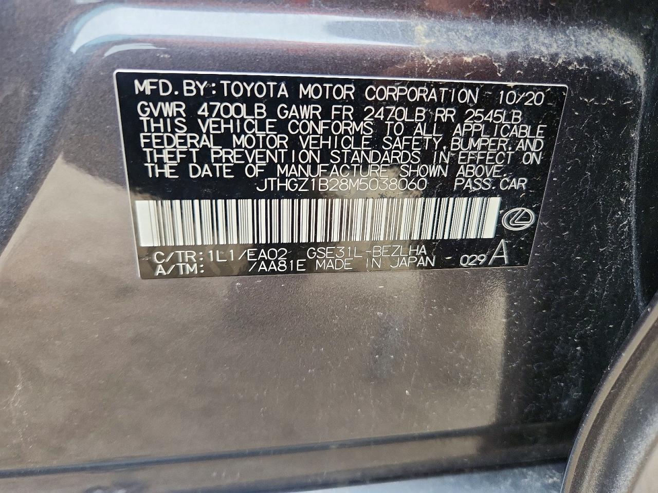 Lexus Is 350 F Sport
