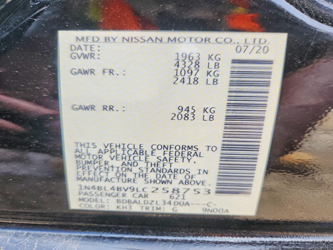 Nissan Altima S