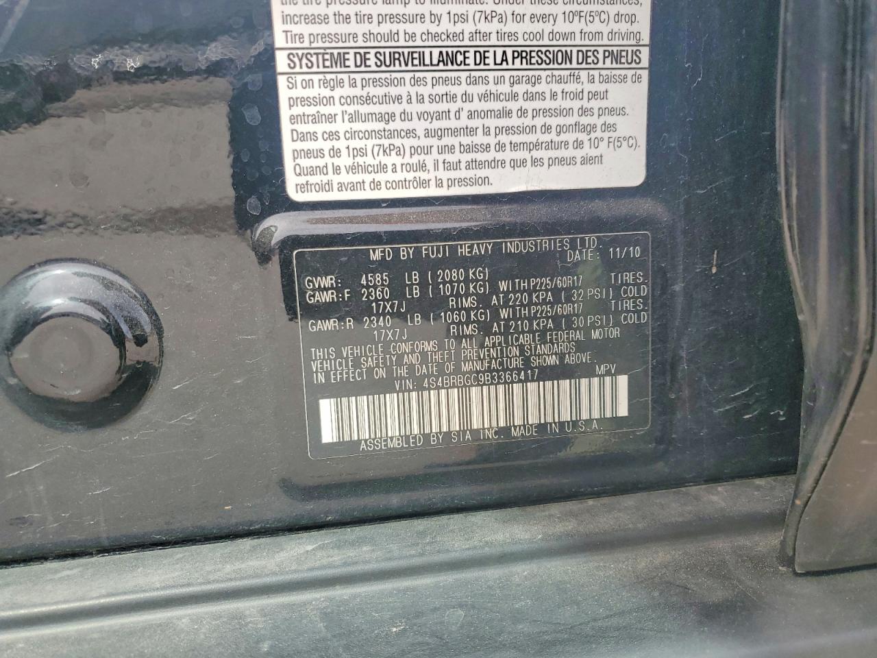 Subaru Outback 2.5i Premium