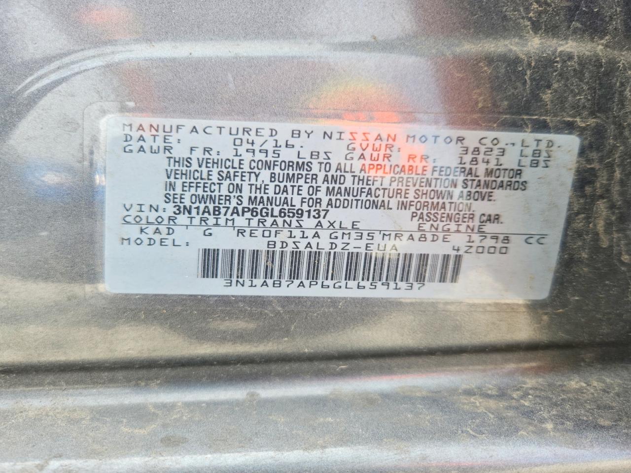 Nissan Sentra Sv