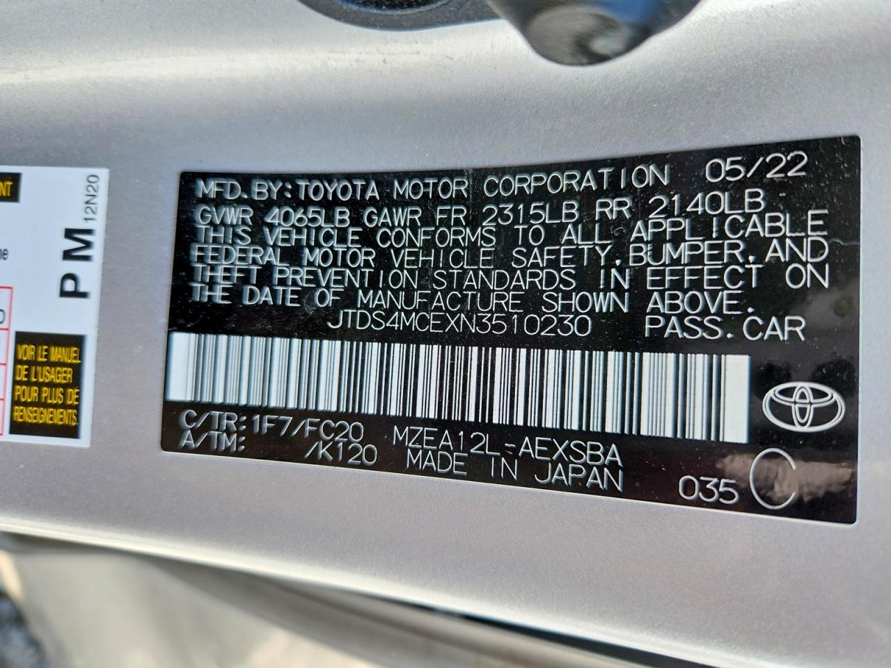 Toyota Corolla Se